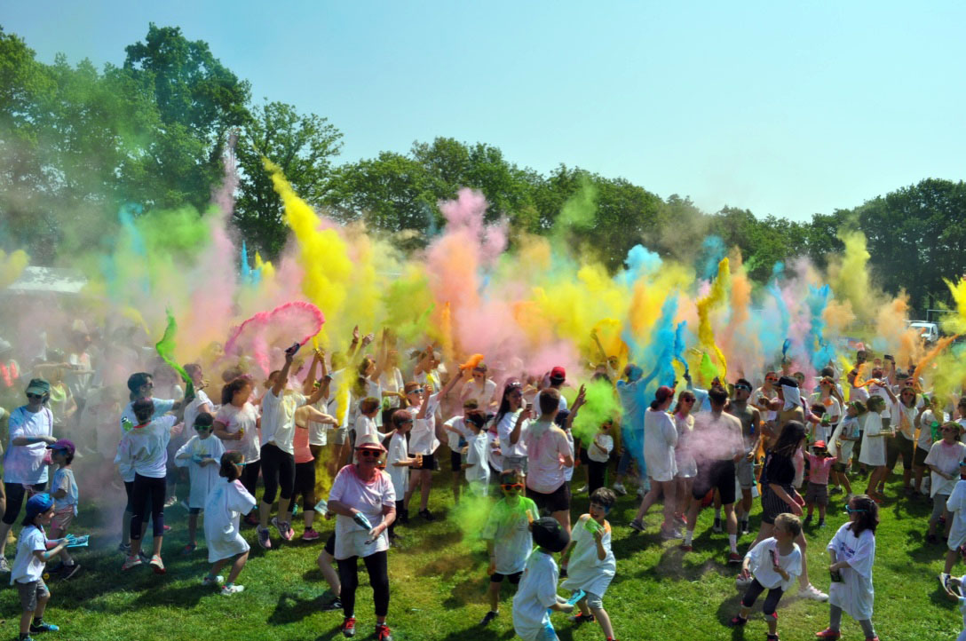 Final Ste Anne Color Race dans la Morbihan (56)